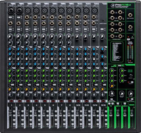 Mackie ProFX16v3 16 Channel Professional USB Mixer With Effects | American Musical Supply