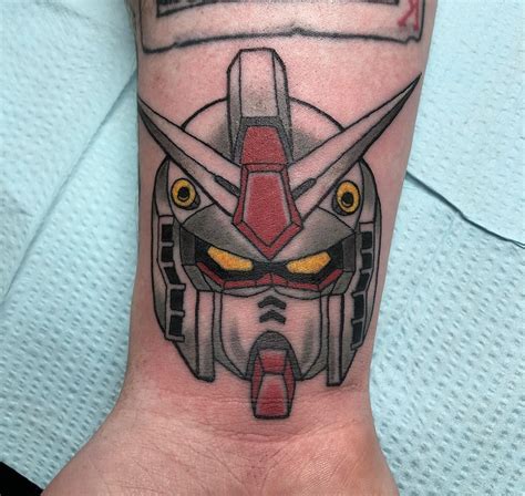 My Gundam tattoo by Travis at Yours Truly Tattoo in Hagerstown MD : r ...