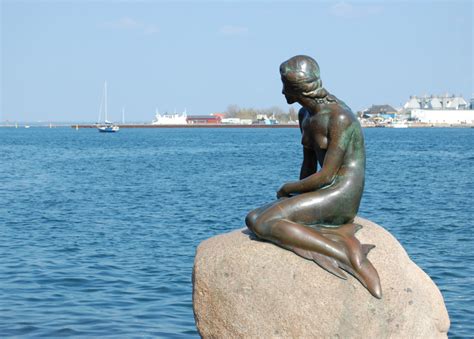 The Little Mermaid statue in Copenhagen, Denmark - Mermaids of Earth