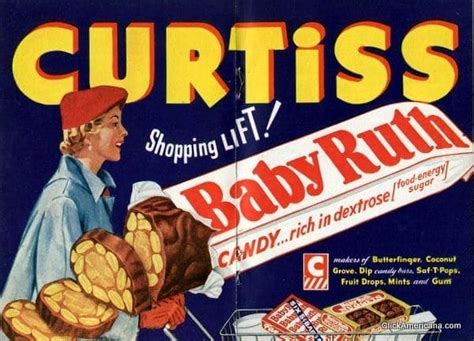 Baby Ruth candy bar ads (1951) - Click Americana