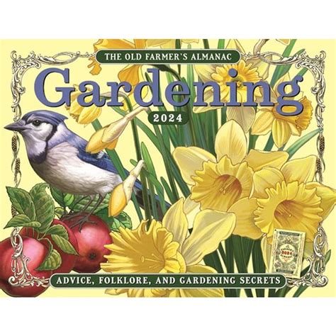 Farmers Almanac 2024 Gardening Calendar - Marga Salaidh