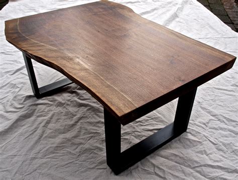 Hand Crafted Live Edge Walnut Coffee Table by WITNESS TREE STUDIOS ...