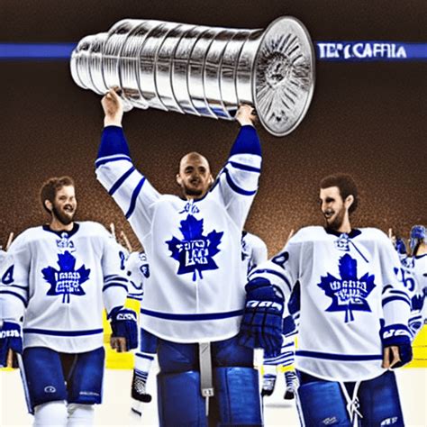 Toronto Maple Leafs Stanley Cup Graphic · Creative Fabrica