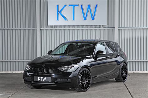 KTW Launches Black And White Package For BMW 1 Series - autoevolution