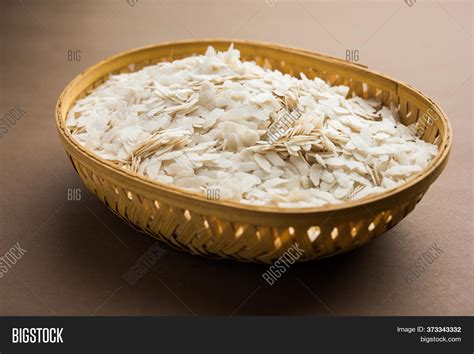 Raw Flattened Rice Image & Photo (Free Trial) | Bigstock