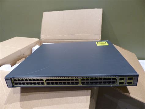 CISCO CATALYST 3750G 48-PORT POE SWITCH WS-C3750G-48PS-S V06 | MDG Sales, LLC