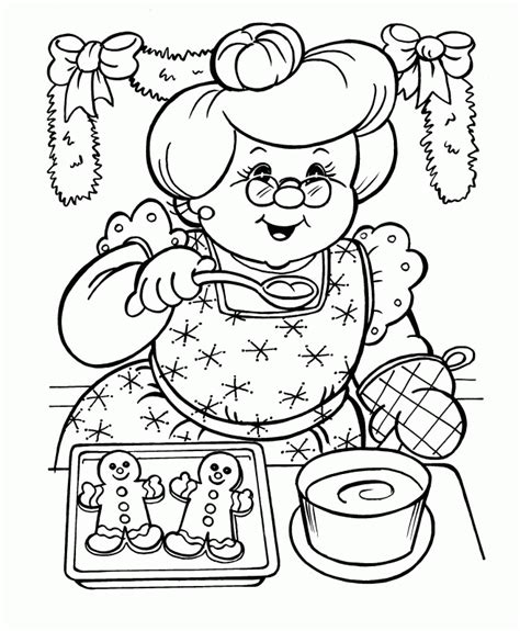 Mrs Claus Coloring Pages Free - 12 Free Printable Christmas Coloring Pages! | Waldo Harvey