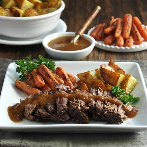 Perfect Pot Roast with Pot Roast Gravy - Simply Sated