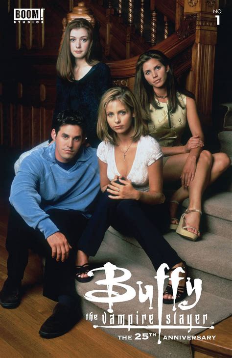 JAN220713 - BUFFY VAMPIRE SLAYER 25TH ANNIV #1 CVR F SCOOBY GANG PHOTO - Previews World