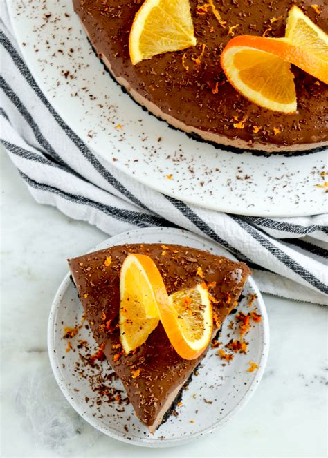 Chocolate Orange Cheesecake - Knead Some Sweets