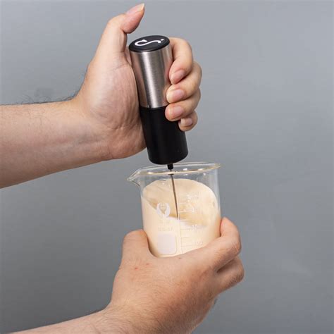 Milk Frother Electric with Stand Holder - Rose Gold - Conalli