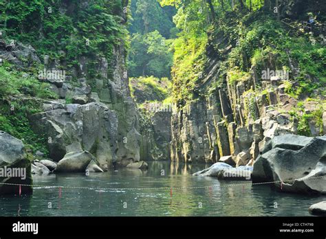 Takachiho Gorge, Takachiho, Miyazaki Prefecture, Kyushu, Japan Stock Photo - Alamy