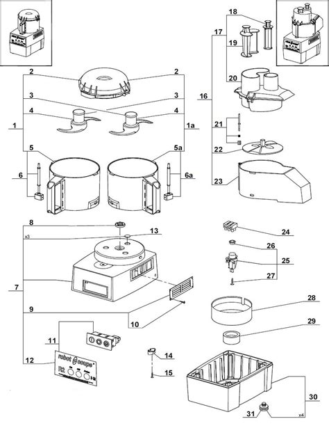 Robot Coupe Parts Diagram - Hanenhuusholli