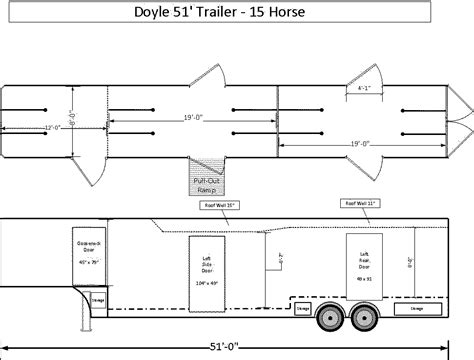 Gooseneck Horse Trailer Floor Plans - floorplans.click