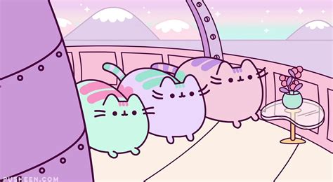 Pusheen Zoom Backgrounds Cute Laptop Wallpaper Cute Flower | Images and Photos finder