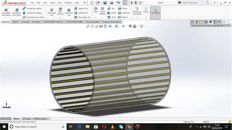 Exercise, How To Design Aircraft Stringer Fuselage With SolidWorks ...