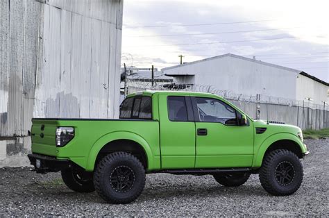 Lime Green Raptor On Black Rhino Off-road Wheels — CARiD.com Gallery