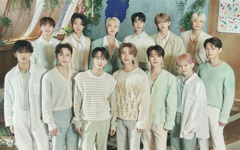 Seventeen updates their logo and social media header kicking off preparations for their 4th ...