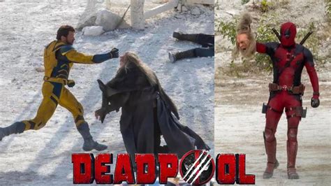 Deadpool 3 Wolverine Vs Sabertooth Set Photos & Deadpool With Sabertooth’s Head - YouTube