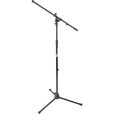 On-Stage MS7701B Euro-Boom Mic Stand (Black) MS7701B B&H Photo