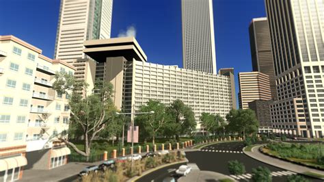 Downtown Hyatt : r/CitiesSkylines