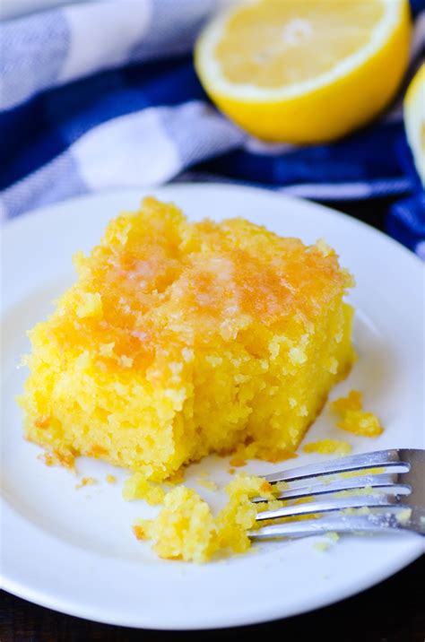 Simple Lemon Cake - Keat's Eats