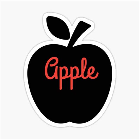 "Apple iPhone Logo" Sticker for Sale by rajnagar1107 | Redbubble