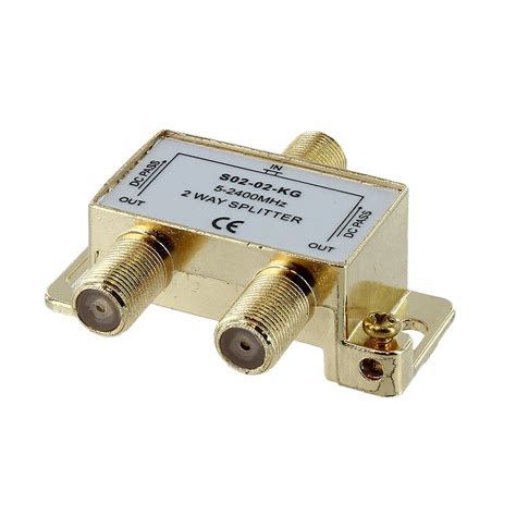 2-WAY COAX CABLE SPLITTER | Lin Haw International