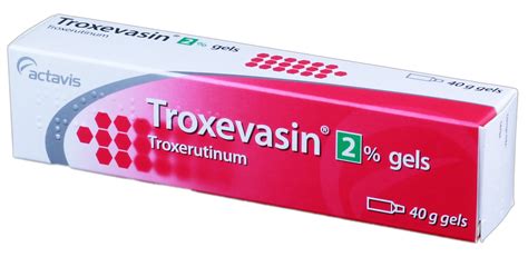 TROXEVASIN 2 % gel, 40 g | Mēness aptieka