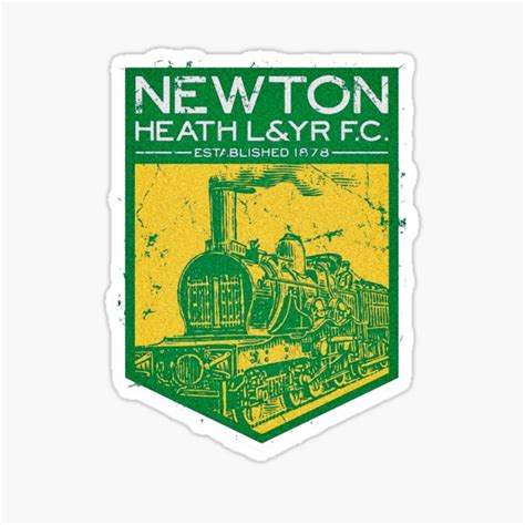 "Newton Heath LYR Football Club " Sticker for Sale by Confusion101 ...