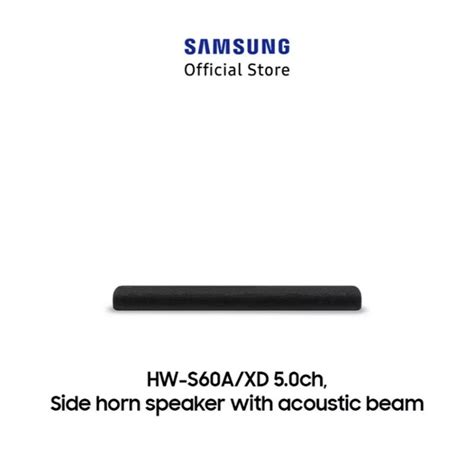 Jual SAMSUNG Soundbar HW-S60A/XD 5.0ch Side Horn Speaker with Acoustic Beam | Shopee Indonesia