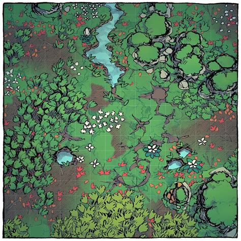 The Forest Floor Map Assets Dnd Miniatures, D D Maps, Forest Floor, New ...