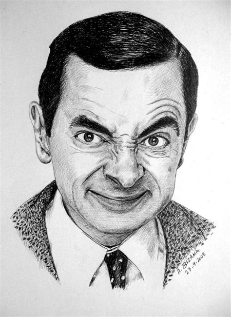 mr bean by RobertoBizama | Art drawings sketches simple, Art drawings sketches, Art drawings ...