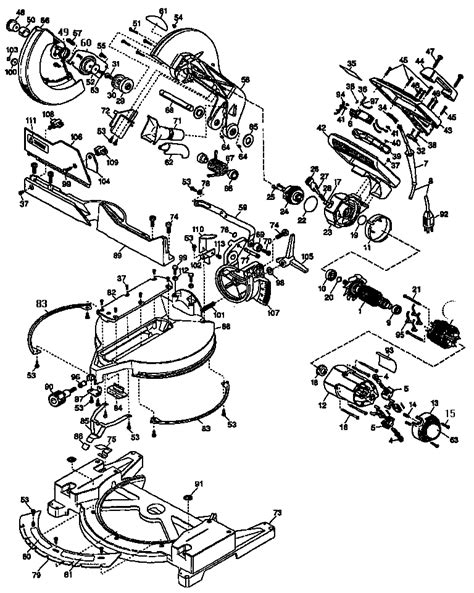 Dewalt 12 Miter Saw Parts Diagram | Reviewmotors.co