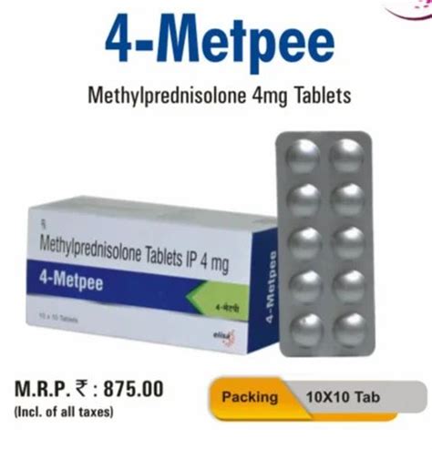 Methylprednisolone Tablets Ip at Rs 875/box | Methylprednisolone Tablet ...