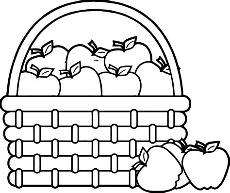 Picnic Basket Drawing | Free download on ClipArtMag