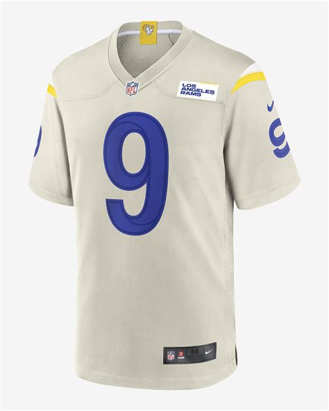 NFL Los Angeles Rams (Matthew Stafford) Men's Game Football Jersey ...