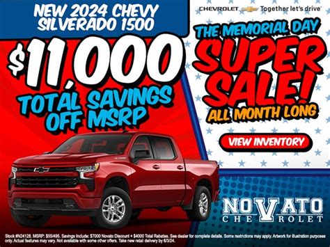 Chevrolet Dealership in Novato CA | Serving Novato and Avon | Novato Chevrolet