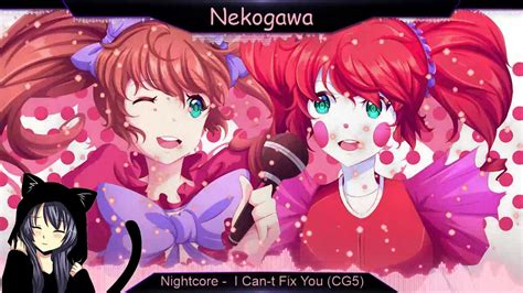 Nightcore - I Can't Fix You (Remix/Cover feat. Chi-chi) | CG5 - YouTube