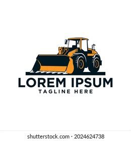 Bulldozer Vector Template Logo Design Stock Vector (Royalty Free ...