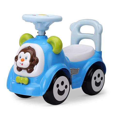 Buy LuvLap Sunny Ride on & Car for Kids with Music & Horn Steering, Push Car for Baby with ...