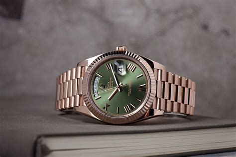 Rolex Day-Date Green Dial Watches - Bob's Watches