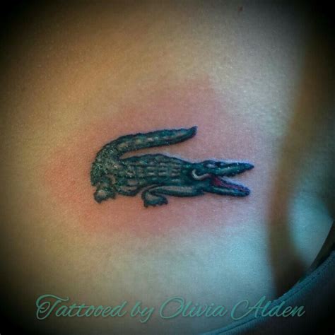 Lacoste alligator tattoo | Tattoos By Olivia Alden | Pinterest | Alligator tattoo, Alligators ...