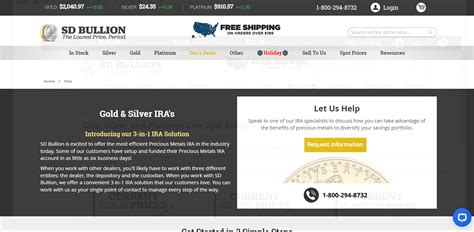 SD Bullion Review 2024 | Top Gold IRA Company - BP Trends