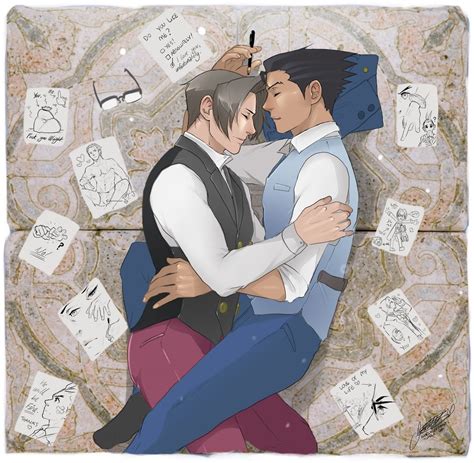 ace attorney wrightworth narumitsu | Phoenix wright, Ace, Attorneys