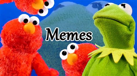 Kermit The Frog And Elmo MAKE MEMES! - YouTube