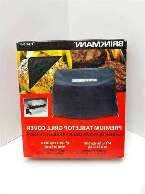 * BRINKMAN * Premium Tabletop Grill Cover BLACK