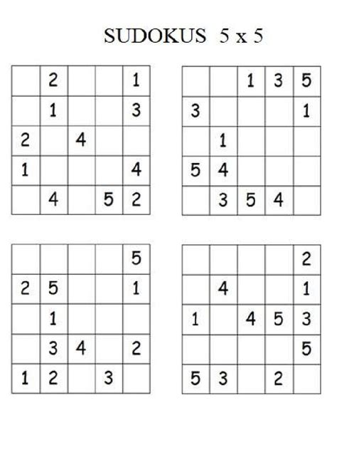 Sudokus 5x5 | PDF