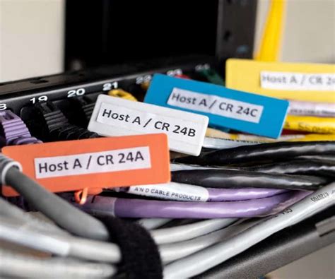 How to Design an Effective Cable Labeling System - Cable Management Blog