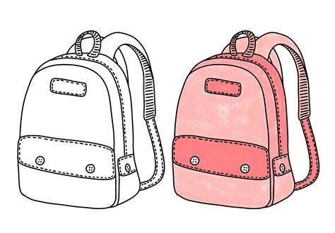 How to Draw a Backpack | Design School